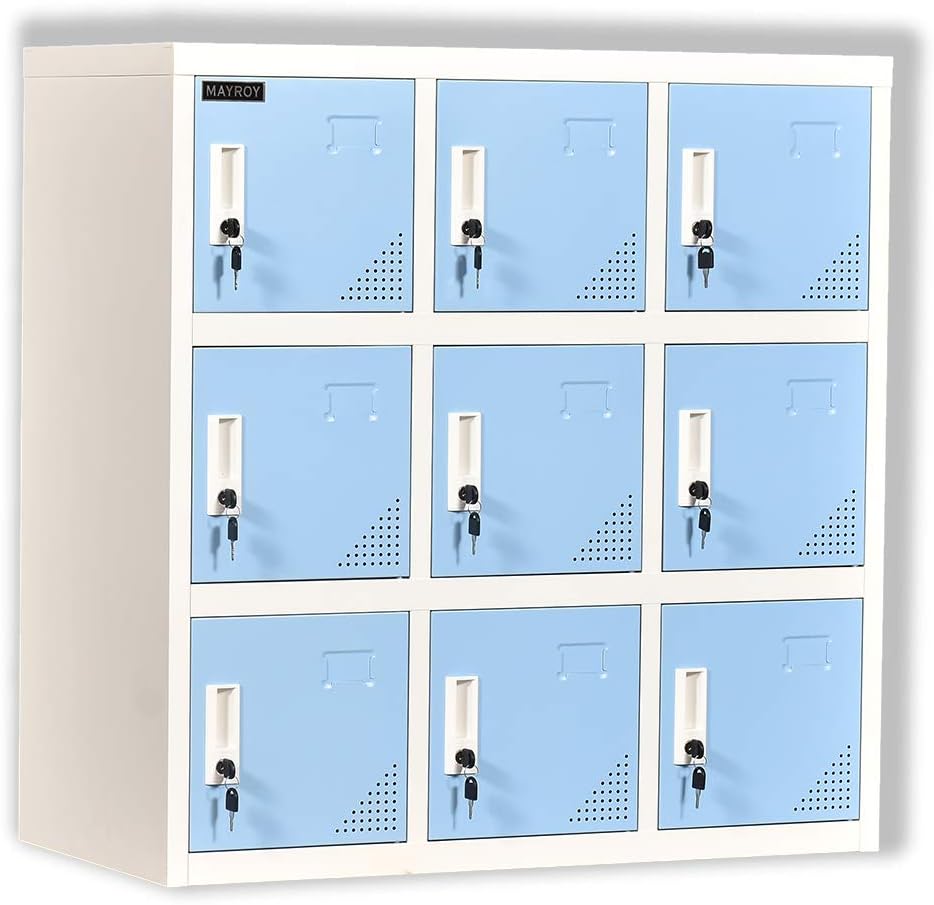 Gray Metal Storage Locker K5607