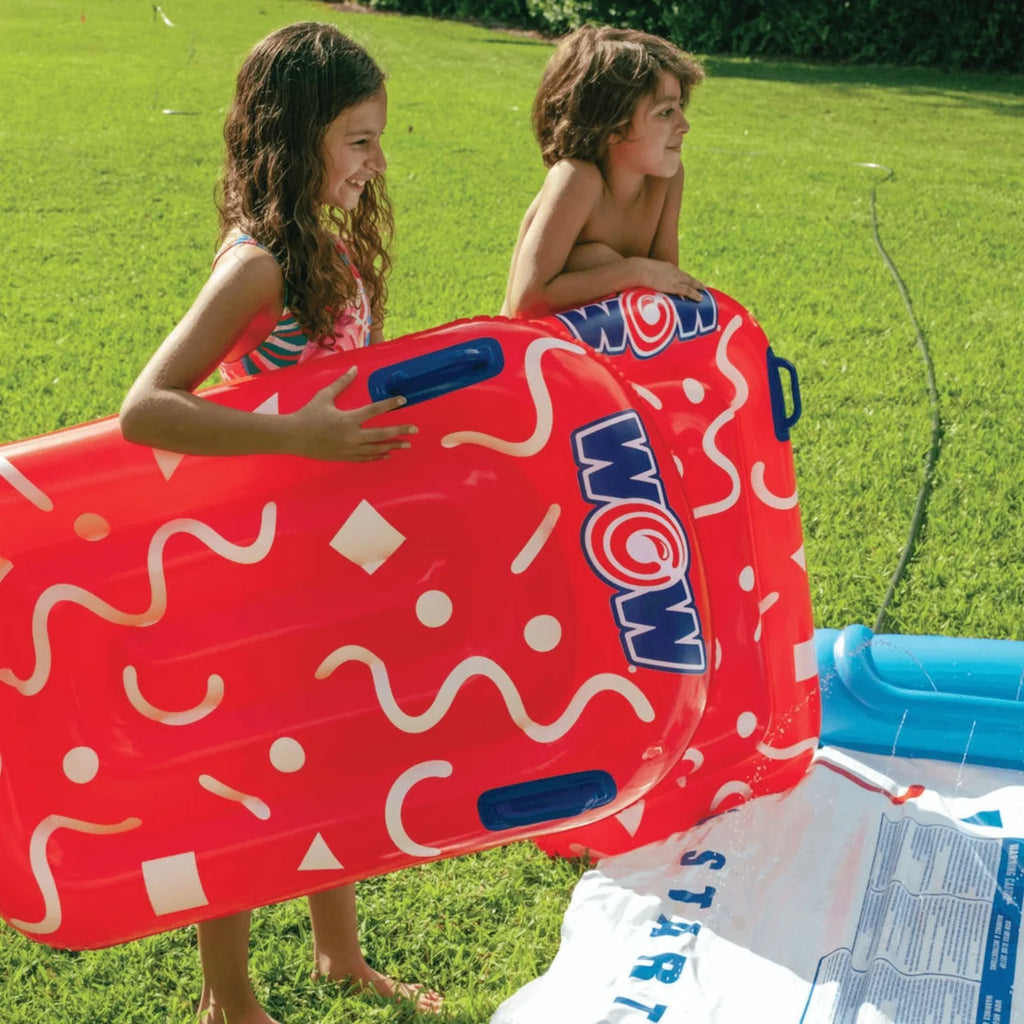 25 Ft Backyard Slide with Splash Pool M4929