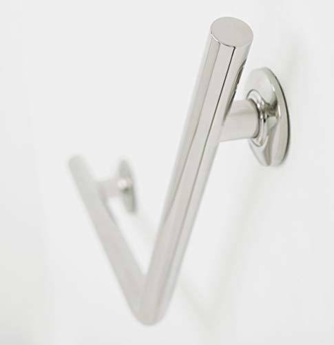 18x22 Angled Grab Bar Satin Stainless J1893