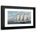 Black Modern Framed Museum Art Print R2422