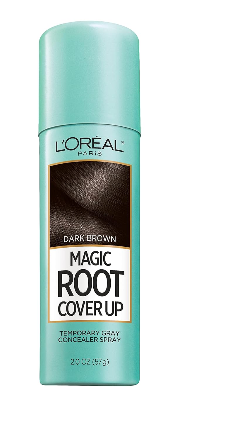 Medium Brown and Dark Brown 2 Oz Gray Concealer Spray L54207
