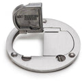 Dual Hinged Cover for Duplex, Aluminum F204056
