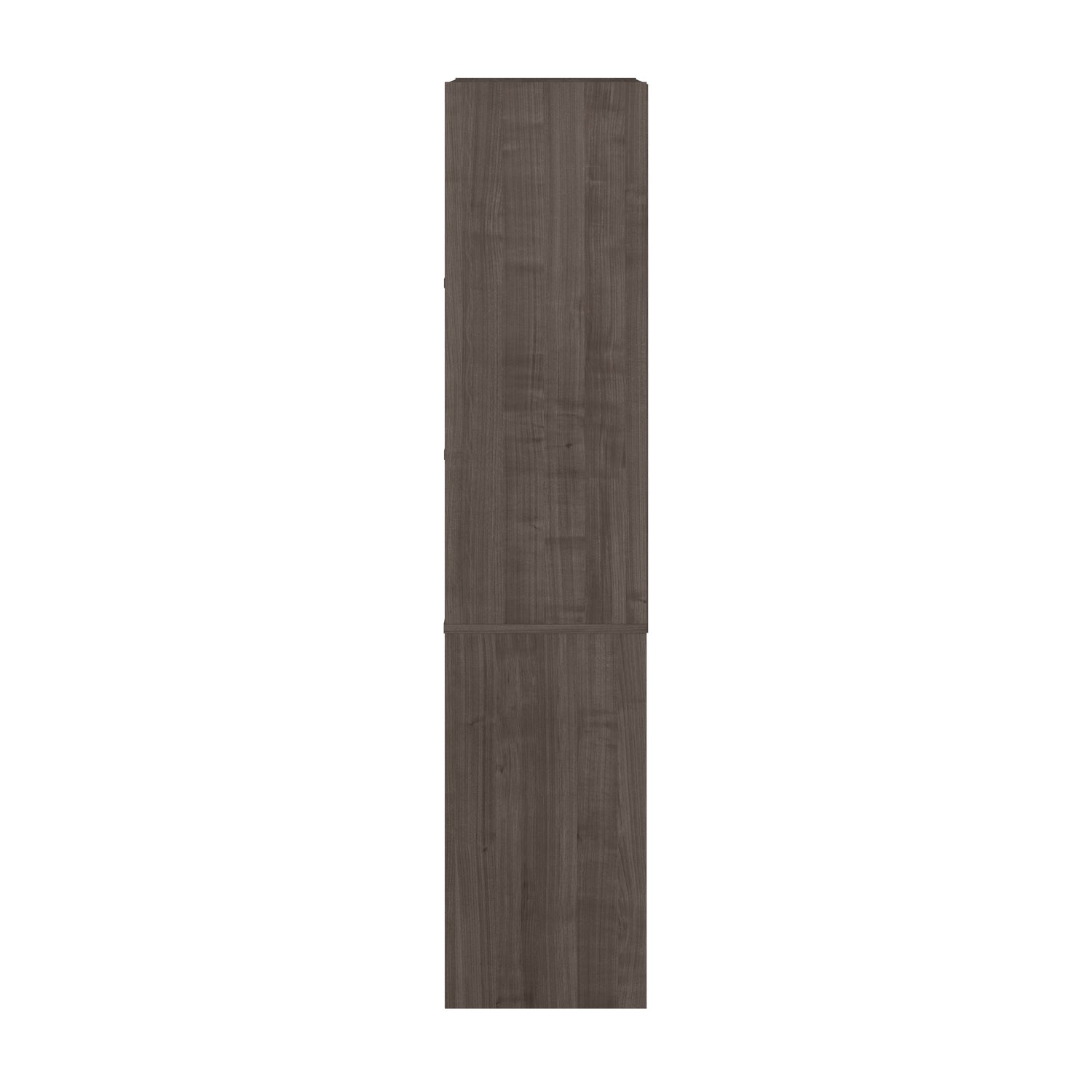 Medium Gray Maple 5-Shelf Engineered Wood Bookcase H89910