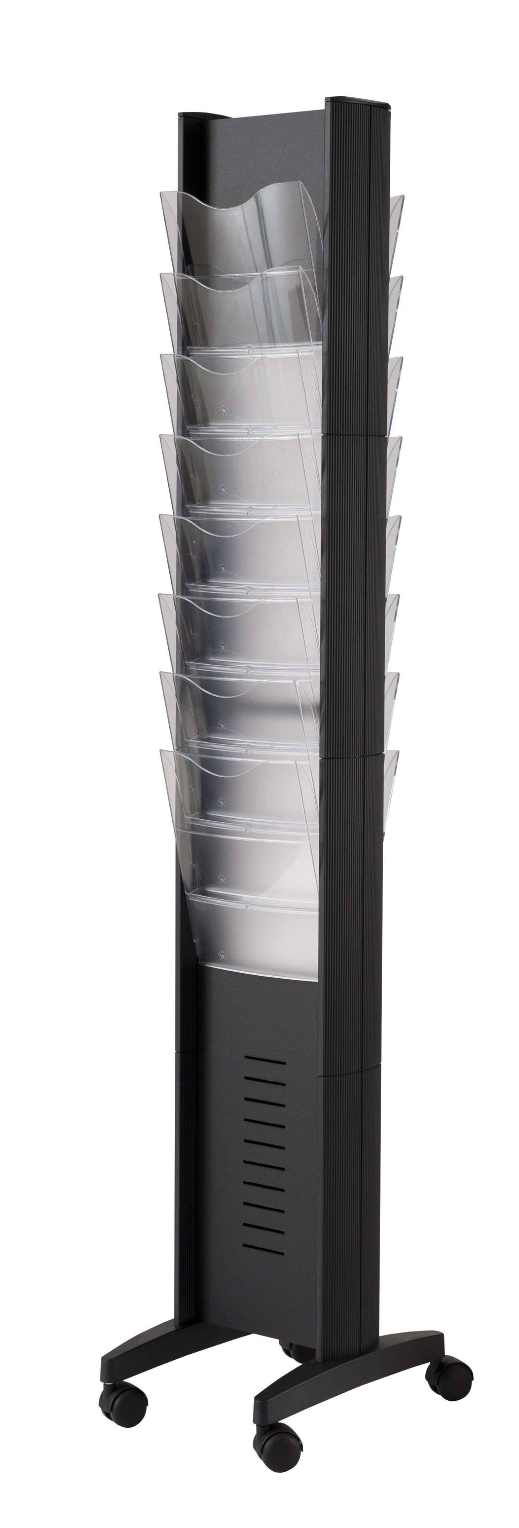 Black Literature Display 16 Compartments G813817