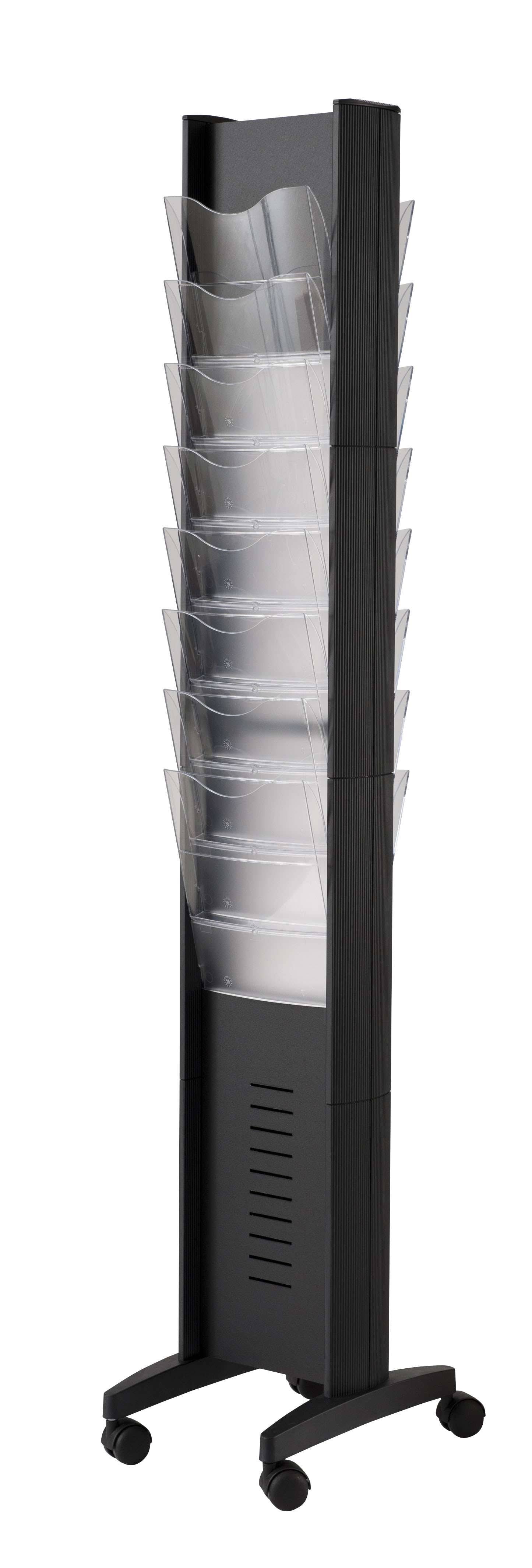 Black Literature Display 16 Compartments G813817