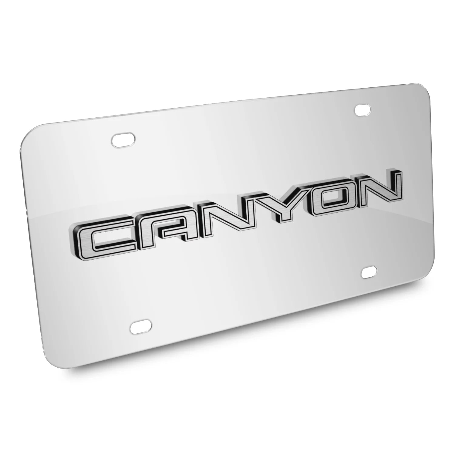 Chrome Stainless Steel License Plate A55142
