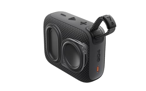 Ultra-Portable Waterproof Dustproof Bluetooth Speaker (Black) H9603