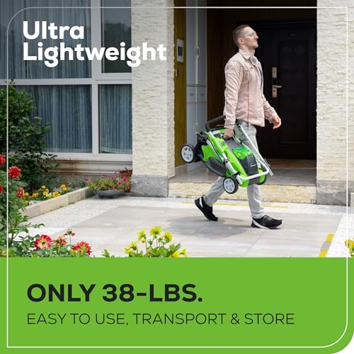 40V 21" Brushless Cordless Self-Propelled Lawn Mower with 5.0Ah Battery and Charger K4528