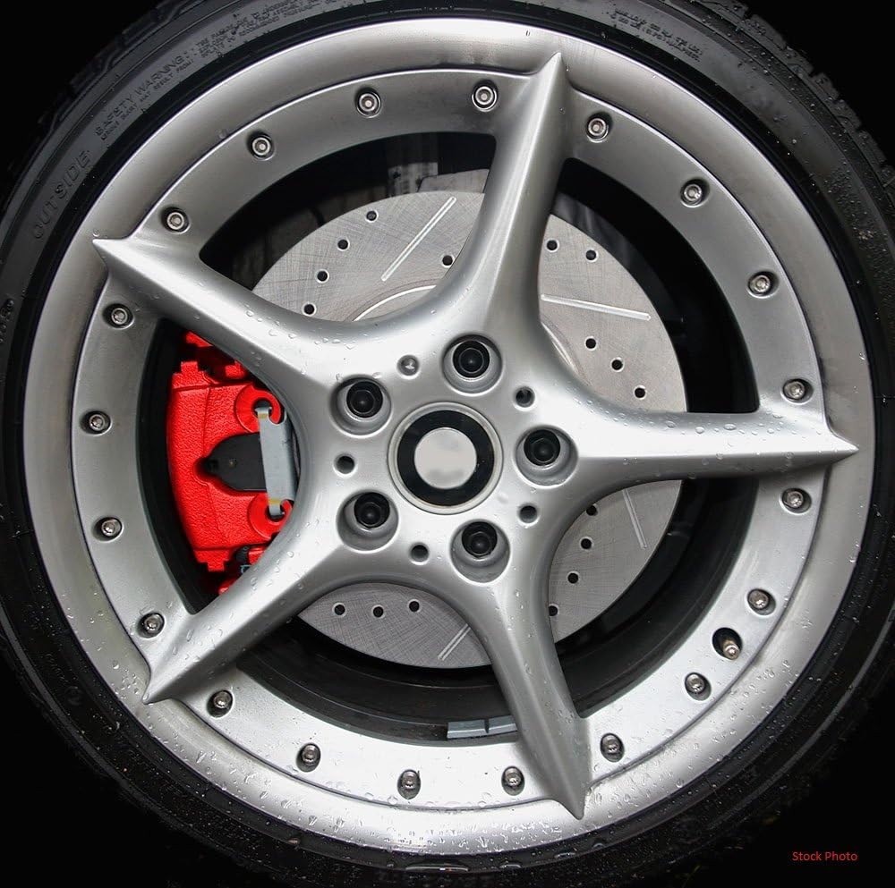 Red Coated Brake Calipers Brake Kit D331