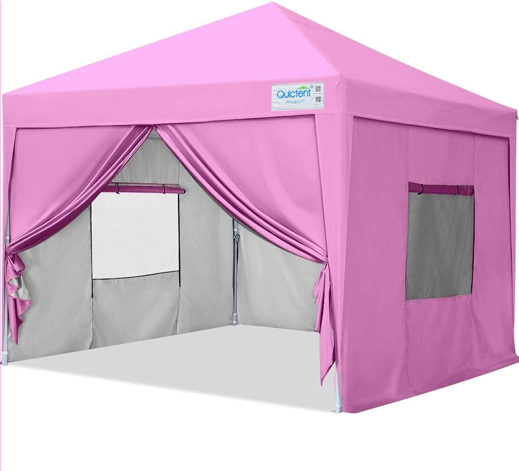 10x10 Pop up Canopy Tent with Sidewalls Waterproof P47148
