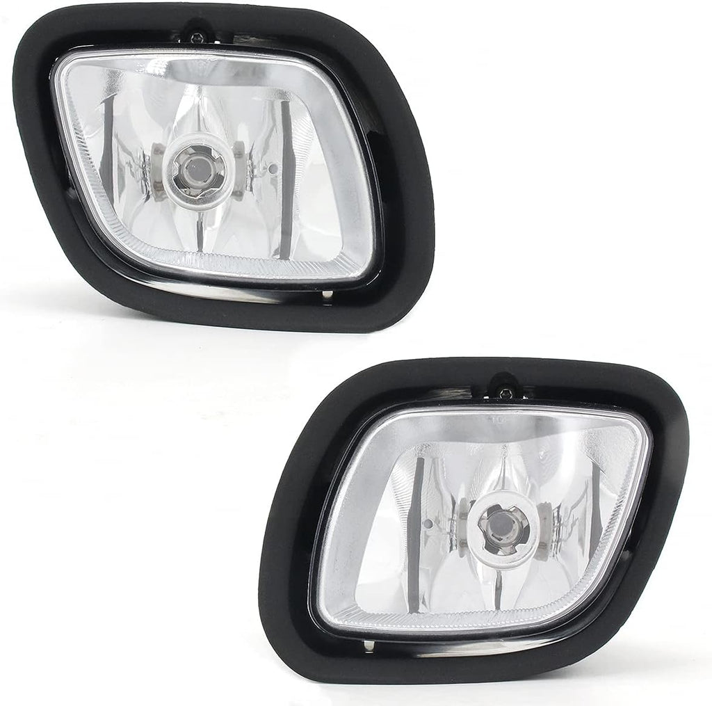 Pair Fog Lights with Bulbs Compatible with Freightliner Cascadia 08-17 Driver and Passenger Side R494779