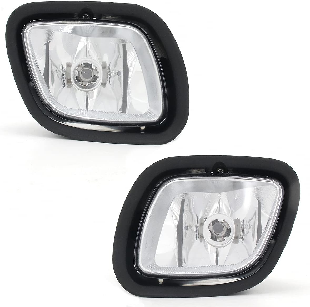 Pair Fog Lights with Bulbs Compatible with Freightliner Cascadia 08-17 Driver and Passenger Side R494779