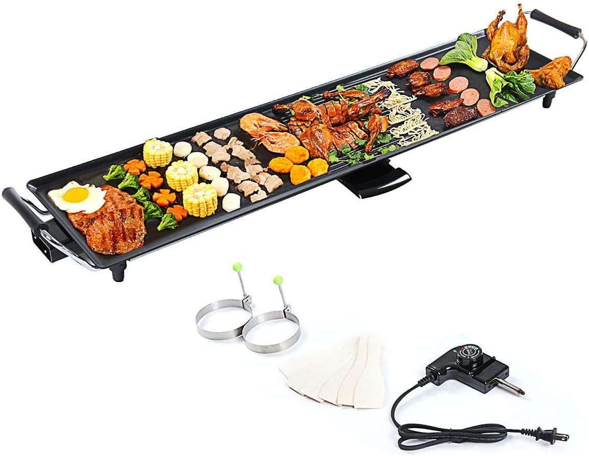 Electric Griddle Nonstick 1500 Watts 35x9 L692201