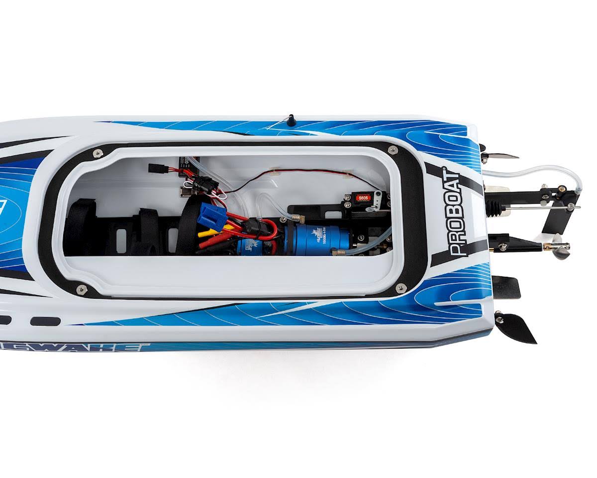 White Self-Righting Brushless Deep-V Boat U78203