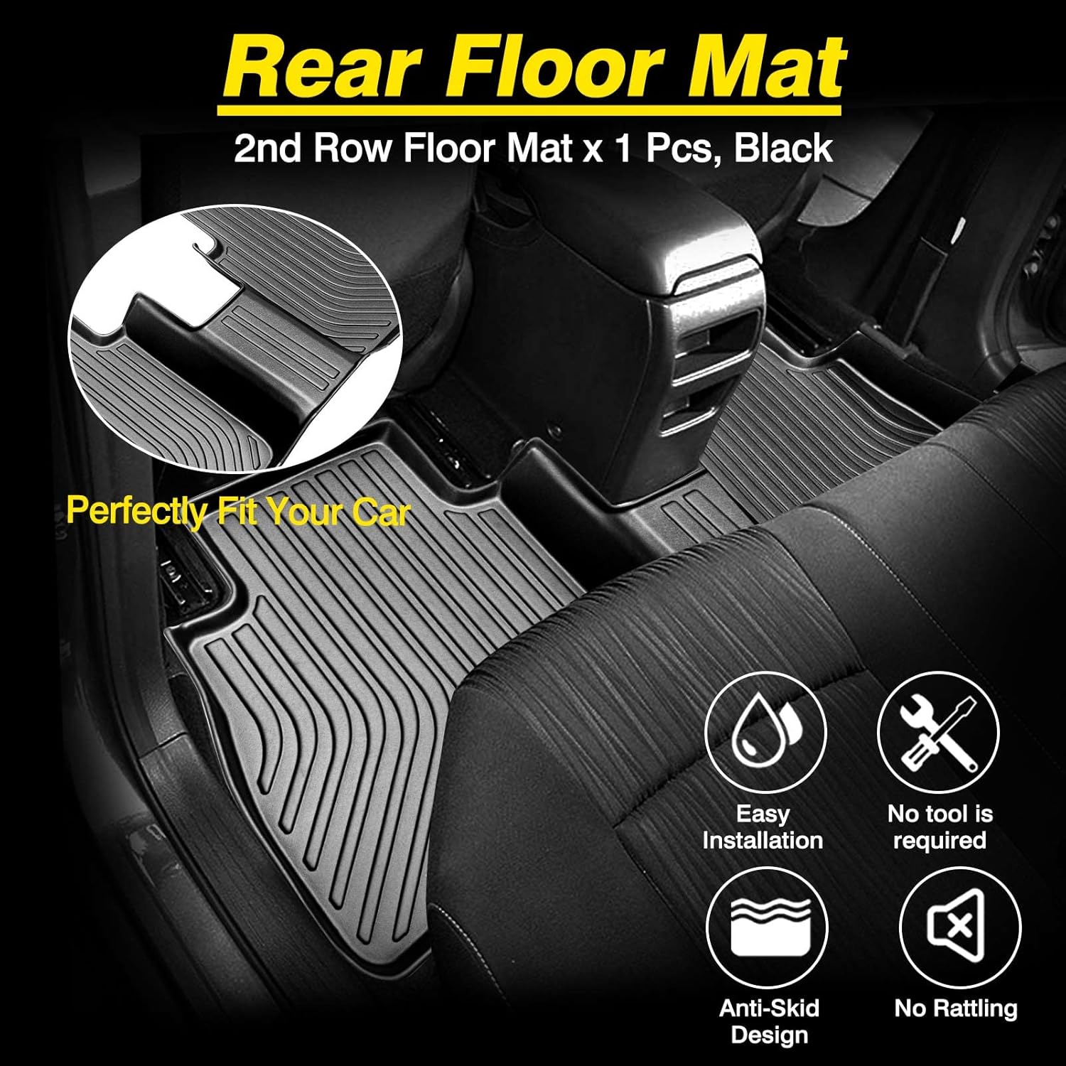 All Weather Floor Liner Full Set T1044