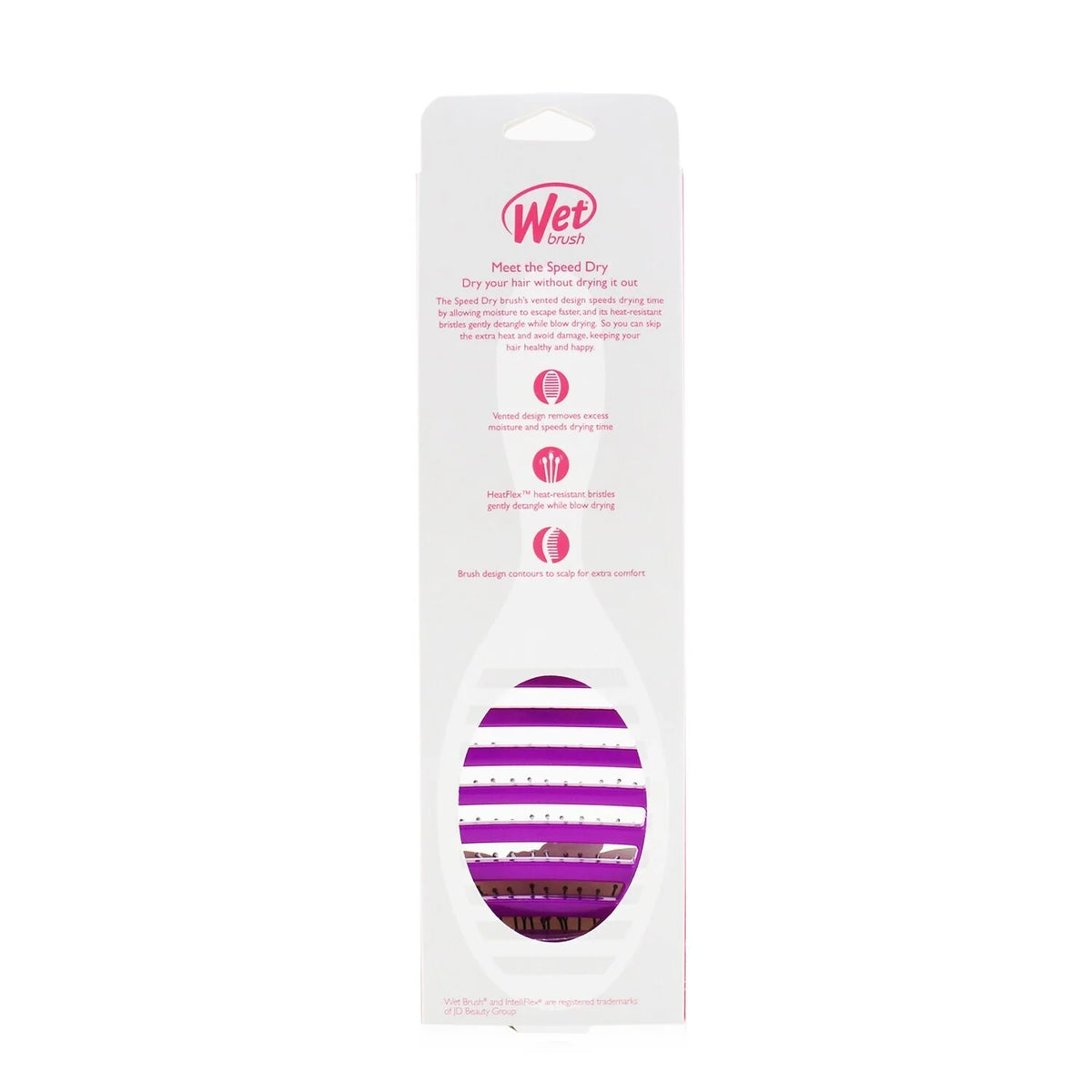 Purple Speed Dry Detangler Brush K884386