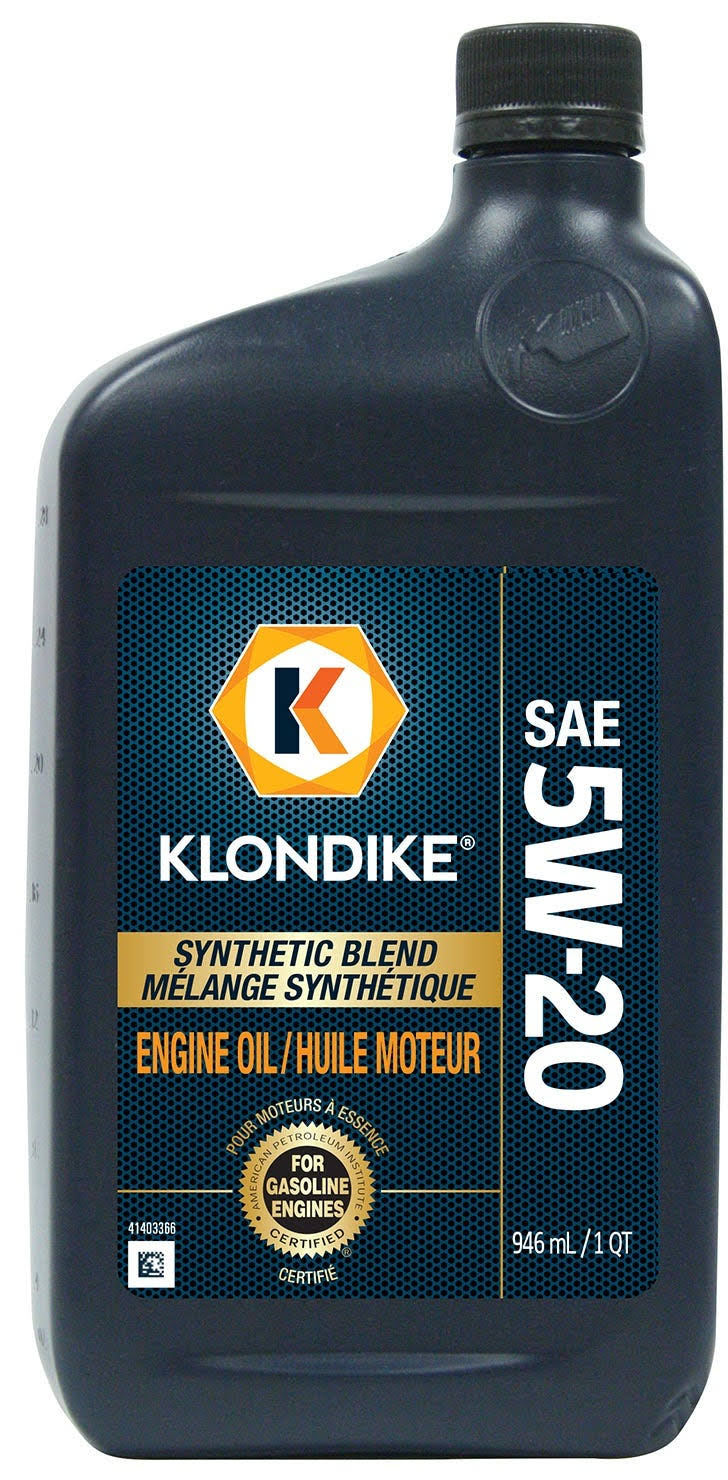 Synthetic Blend 5W20 Motor Oil 12 Case B917