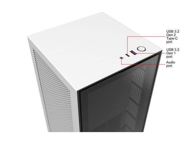 Matte White Mini-ITX Computer Case R48725