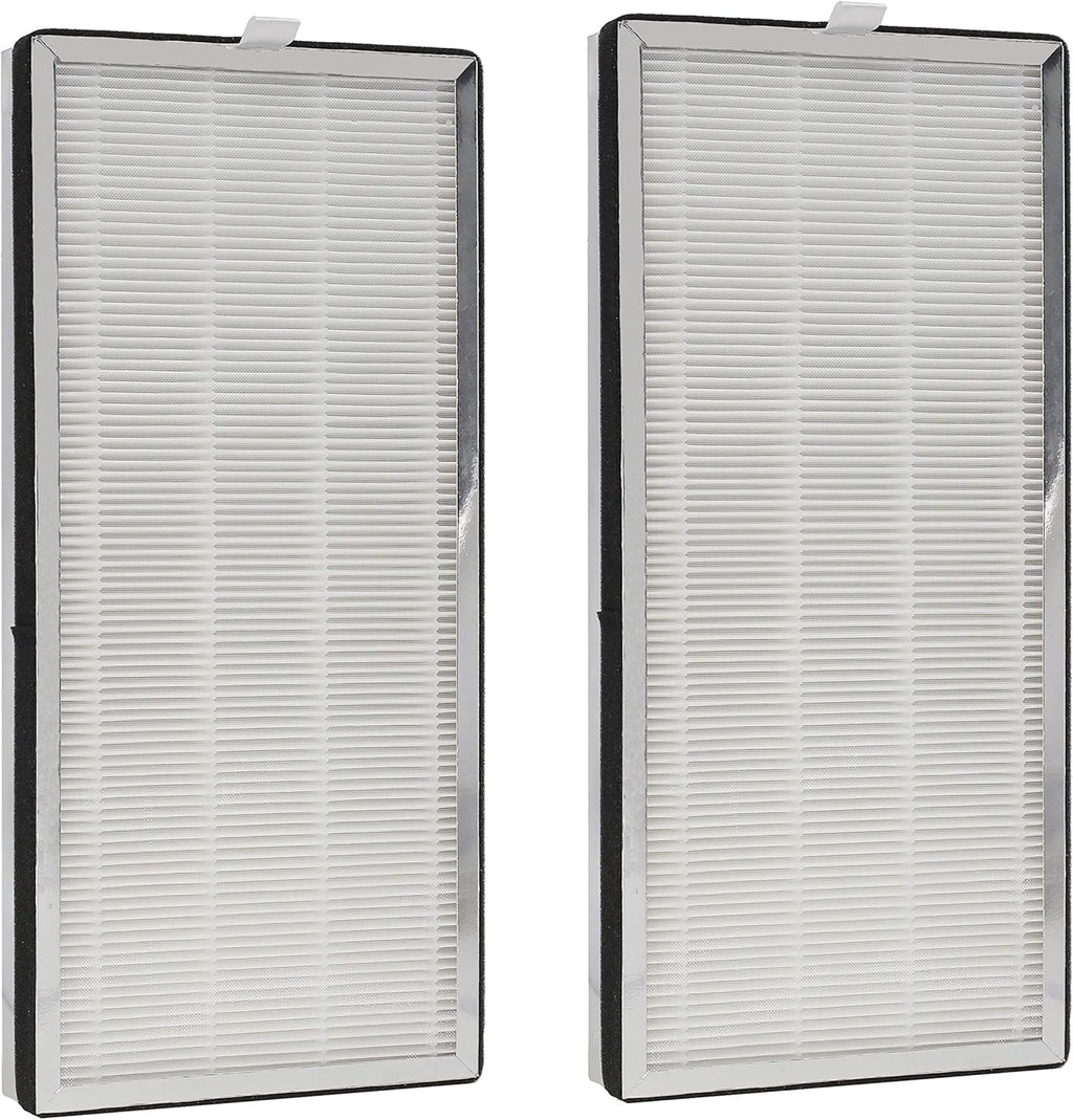 2 Pack H13 True HEPA Replacement Filter with Activated Carbon Filter Z121