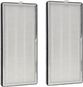 2 Pack H13 True HEPA Replacement Filter with Activated Carbon Filter Z121