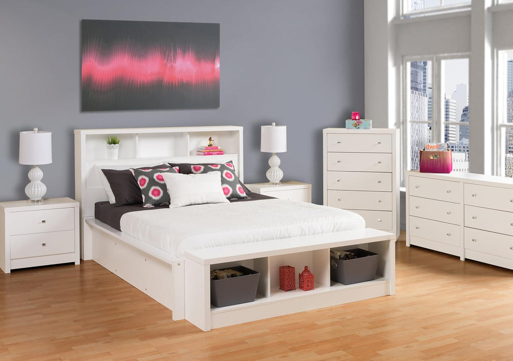 White 5-Drawer Chest K223
