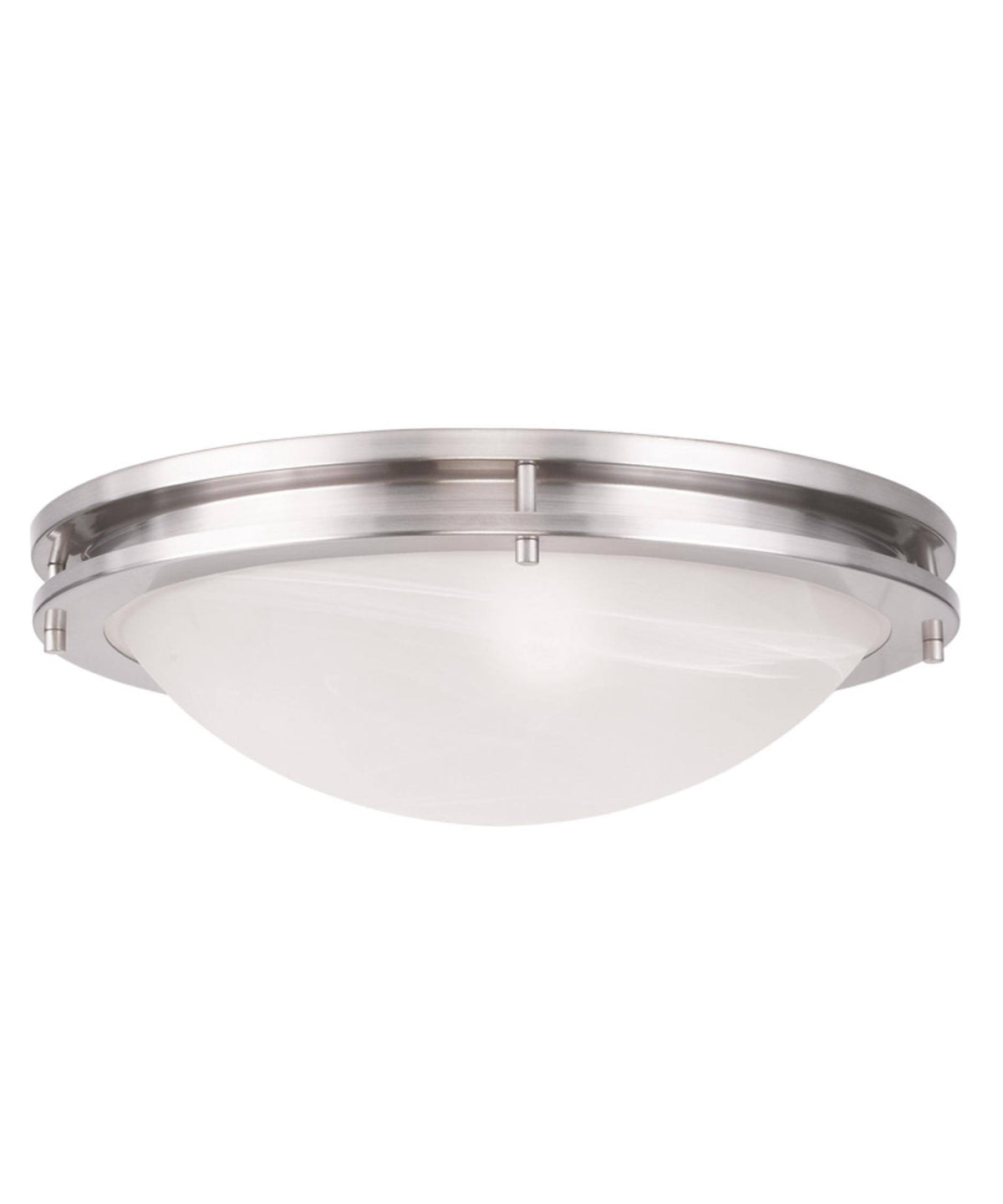 Brushed Nickel 3 Light Ceiling Mount J28202