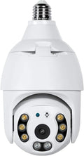 2K 3.0MP Wireless PTZ Security Camera with E27 Bulb Connector, Pack of 2 S875520