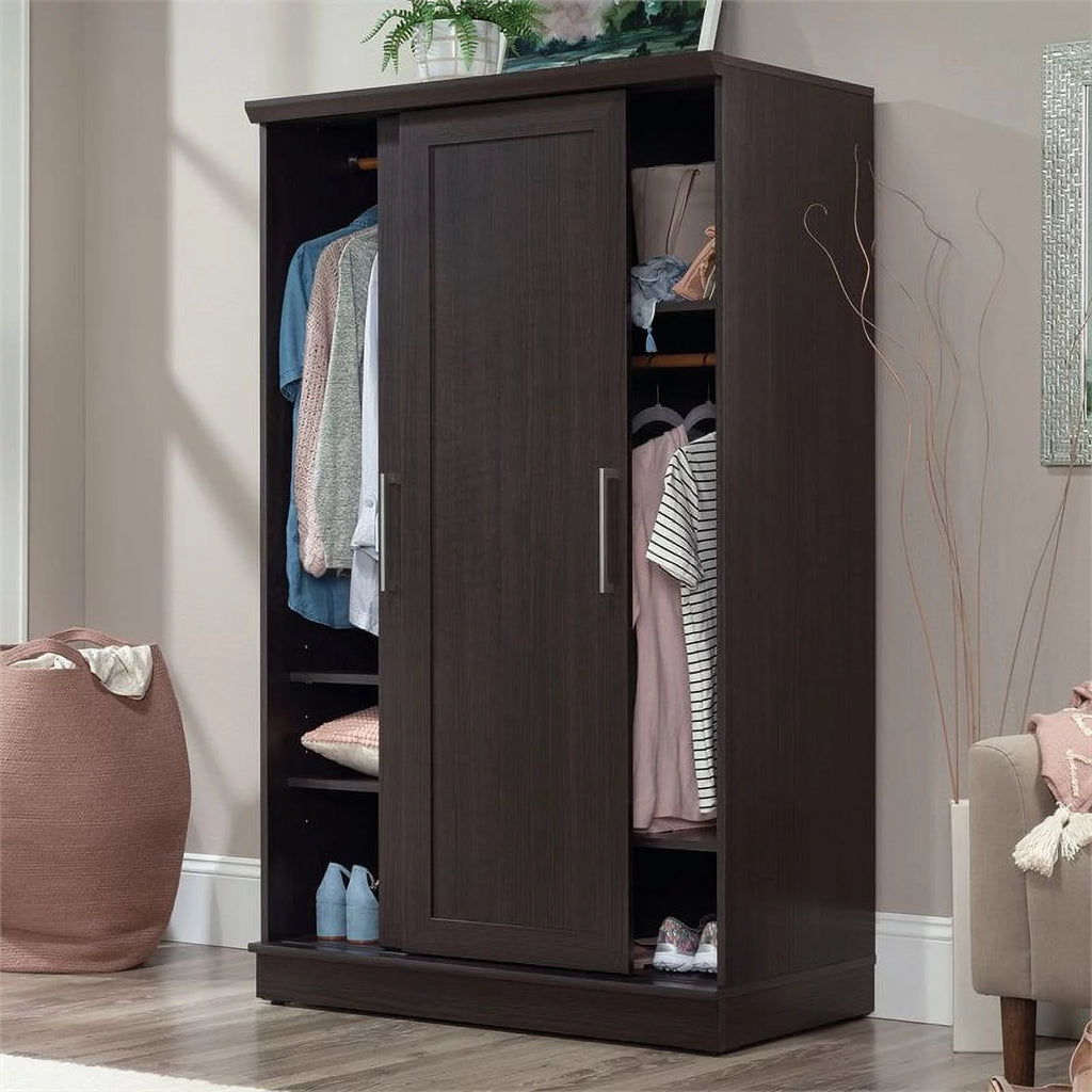 Contemporary Engineered Wood Wardrobe Armoire V93279