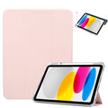 Pink Magnetic Shockproof Trifold Stand Case for iPad 10th Generation 10.9-inch O54409