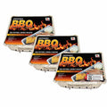 Disposable Aluminum Charcoal Grill 3 Pack 8.5 X 10.75 inch R487579