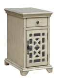 One Drawer One Door Chairside Cabinet Z80010