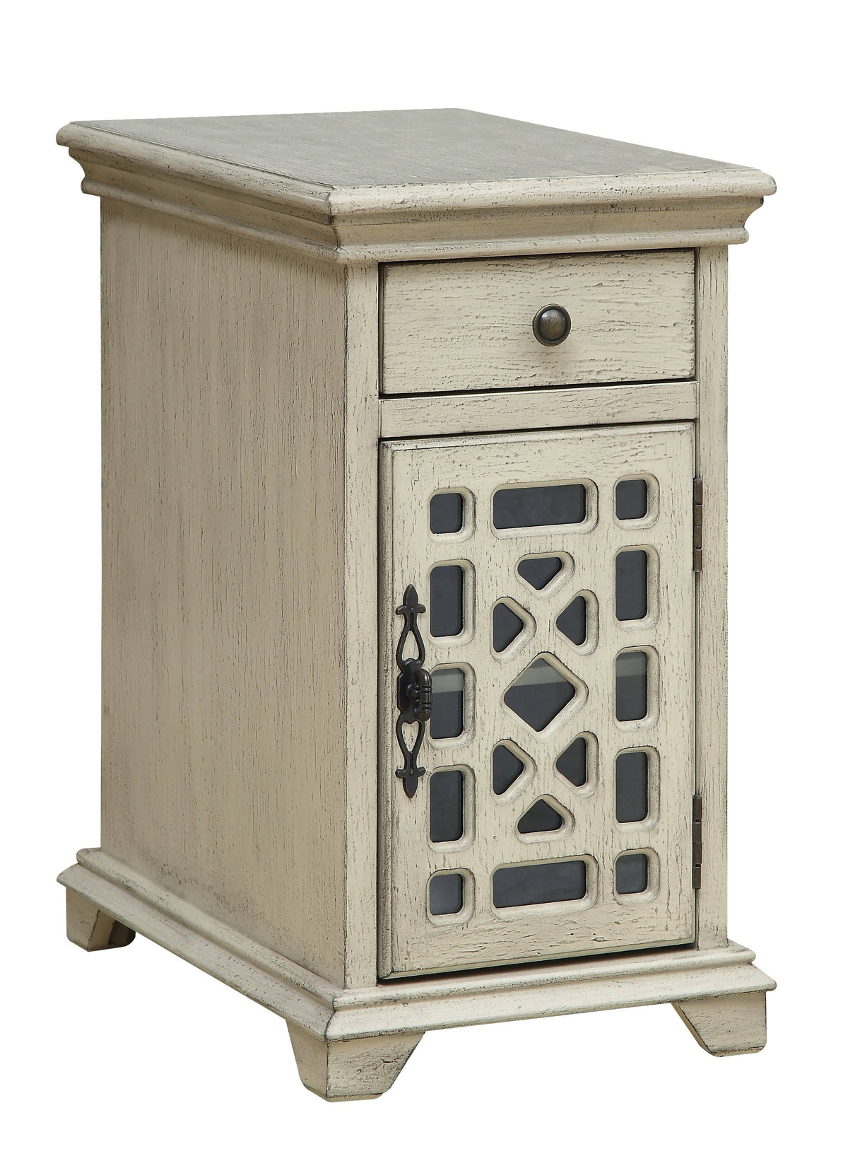 One Drawer One Door Chairside Cabinet Z80010