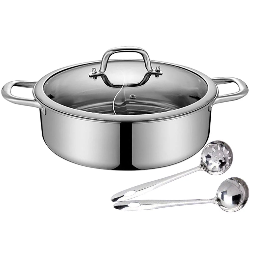Stainless Steel Shabu Hot Pot Compatible Pot N84711