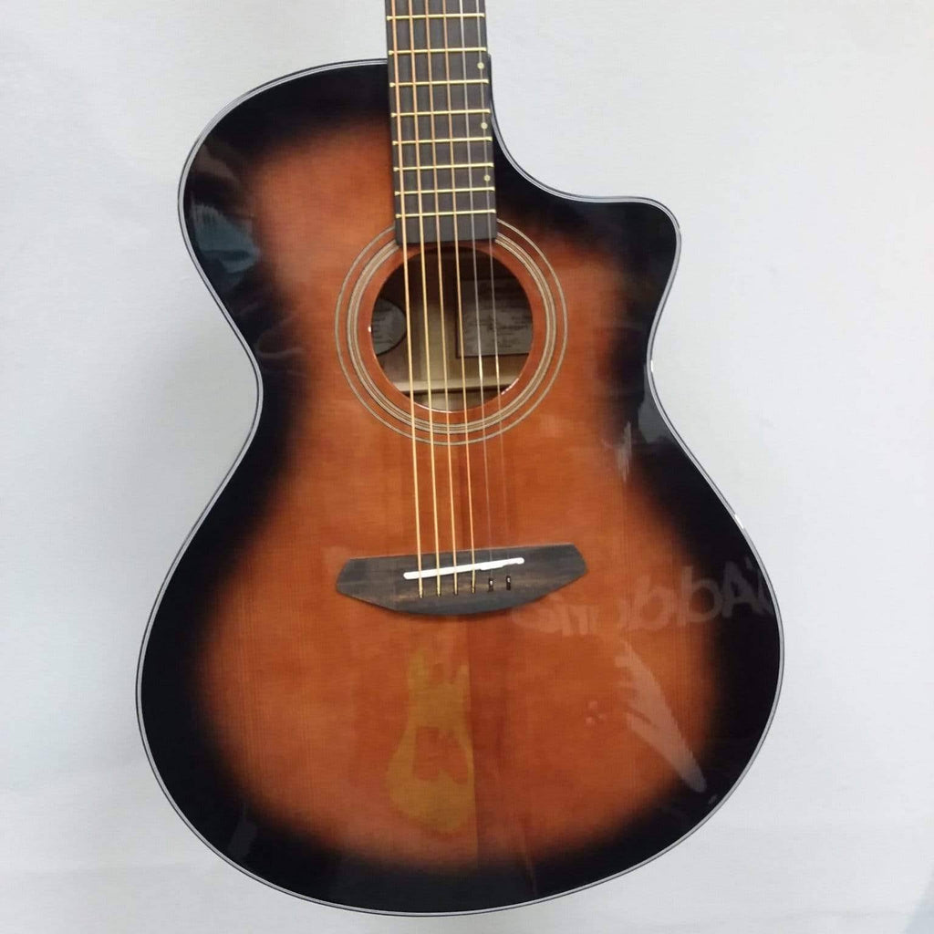 Bourbon Burst Acoustic Electric Guitar A751