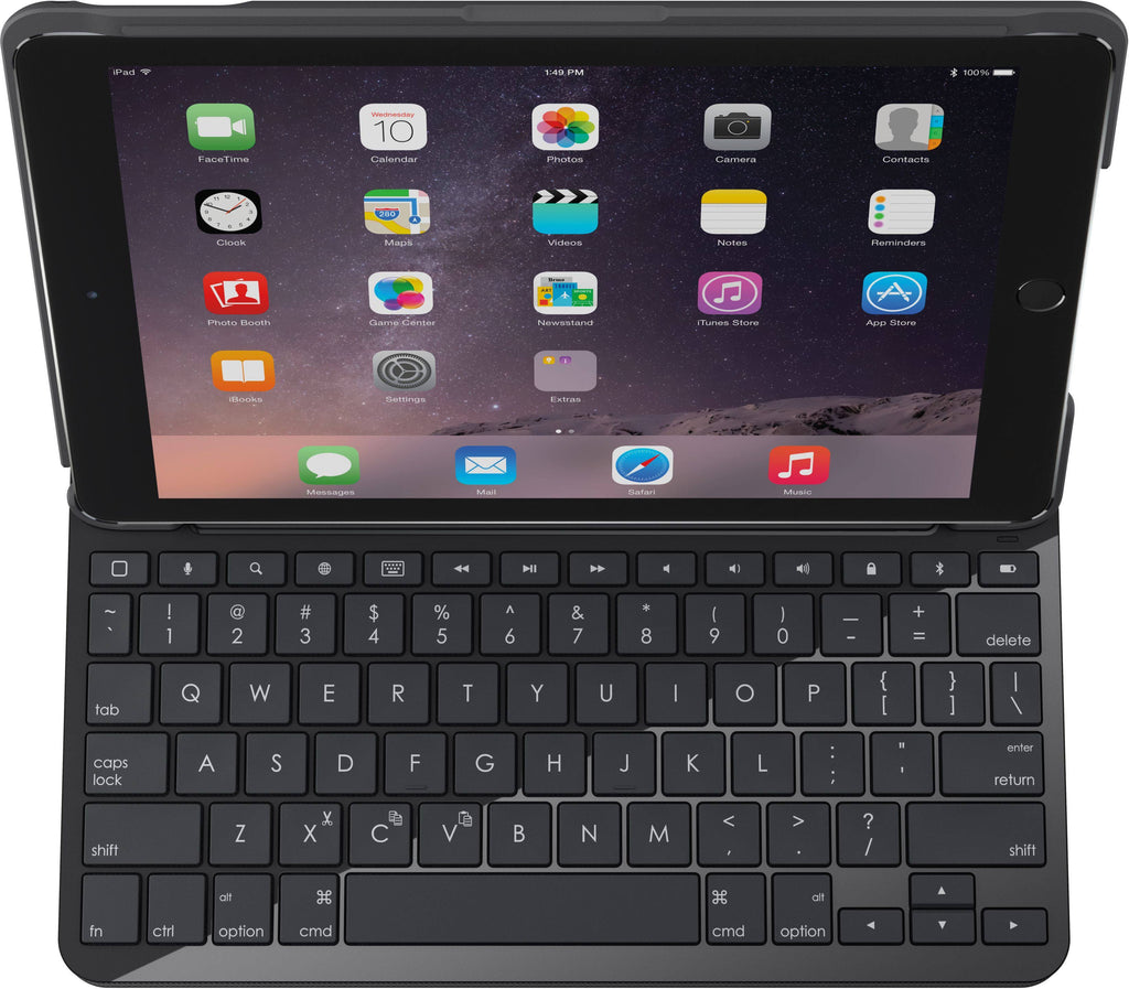 Slim Wireless Bluetooth Keyboard and Folio Case for 9.7-inch iPad O63088