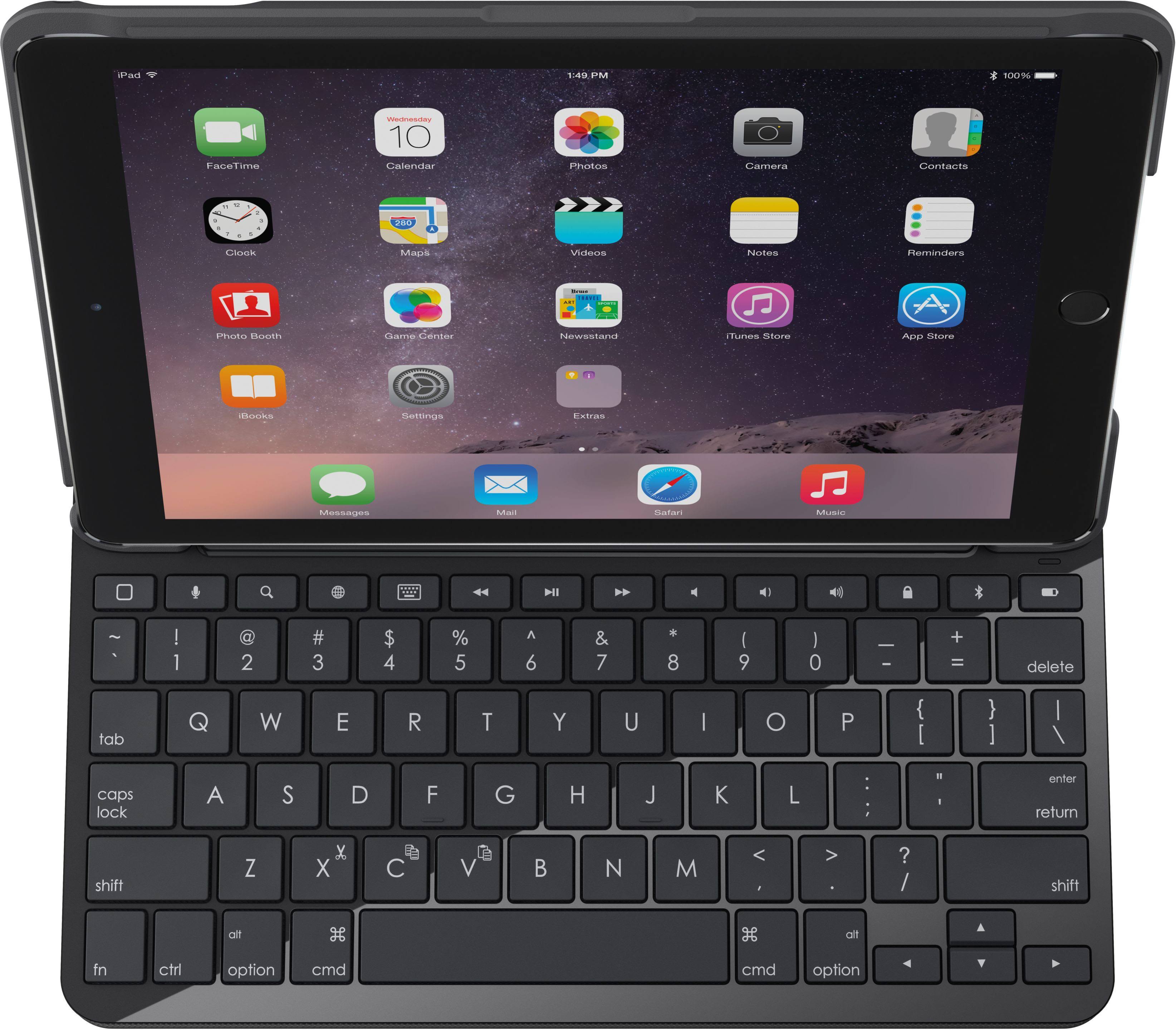 Slim Wireless Bluetooth Keyboard and Folio Case for 9.7-inch iPad O63088