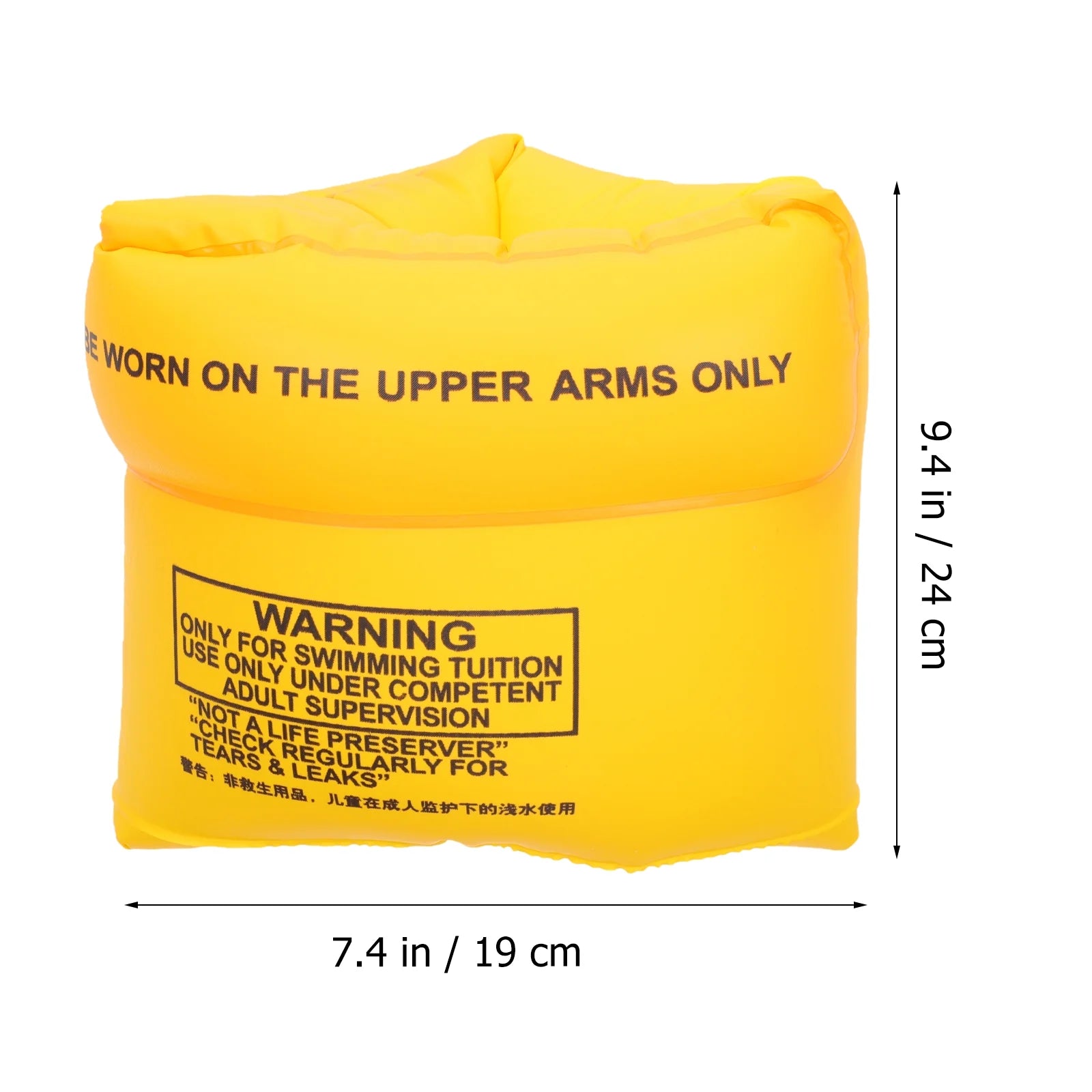2 Pcs Inflatable Swimming Armband for Kids V926
