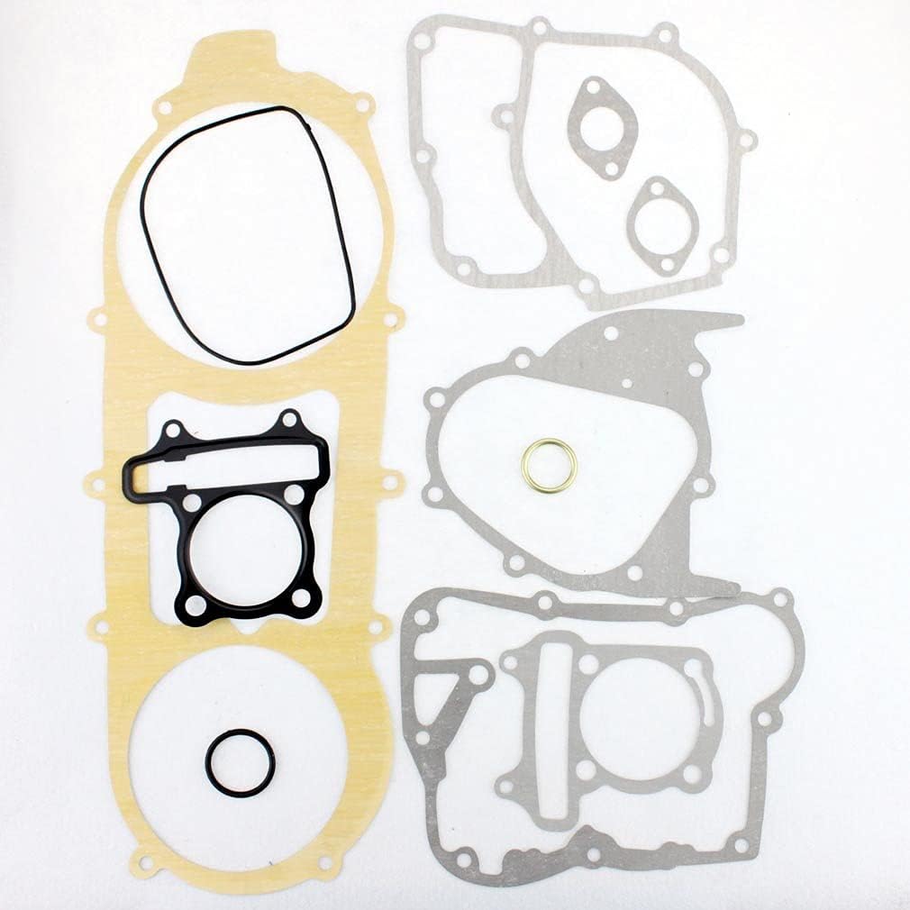 57.4mm Bore 150cc GY6 Engine Rebuild Kit Cylinder Head Pack of 2 D786