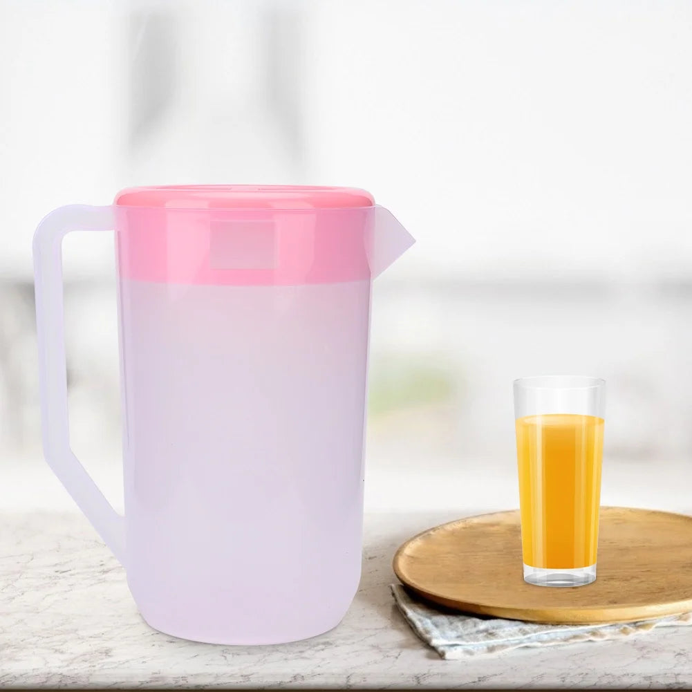 Pink 4000ml Plastic Cold Kettle Water Bottle E7003