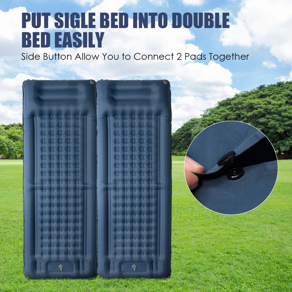 Inflatable Sleeping Pad 4 Inch Thick Air Mattress B81606