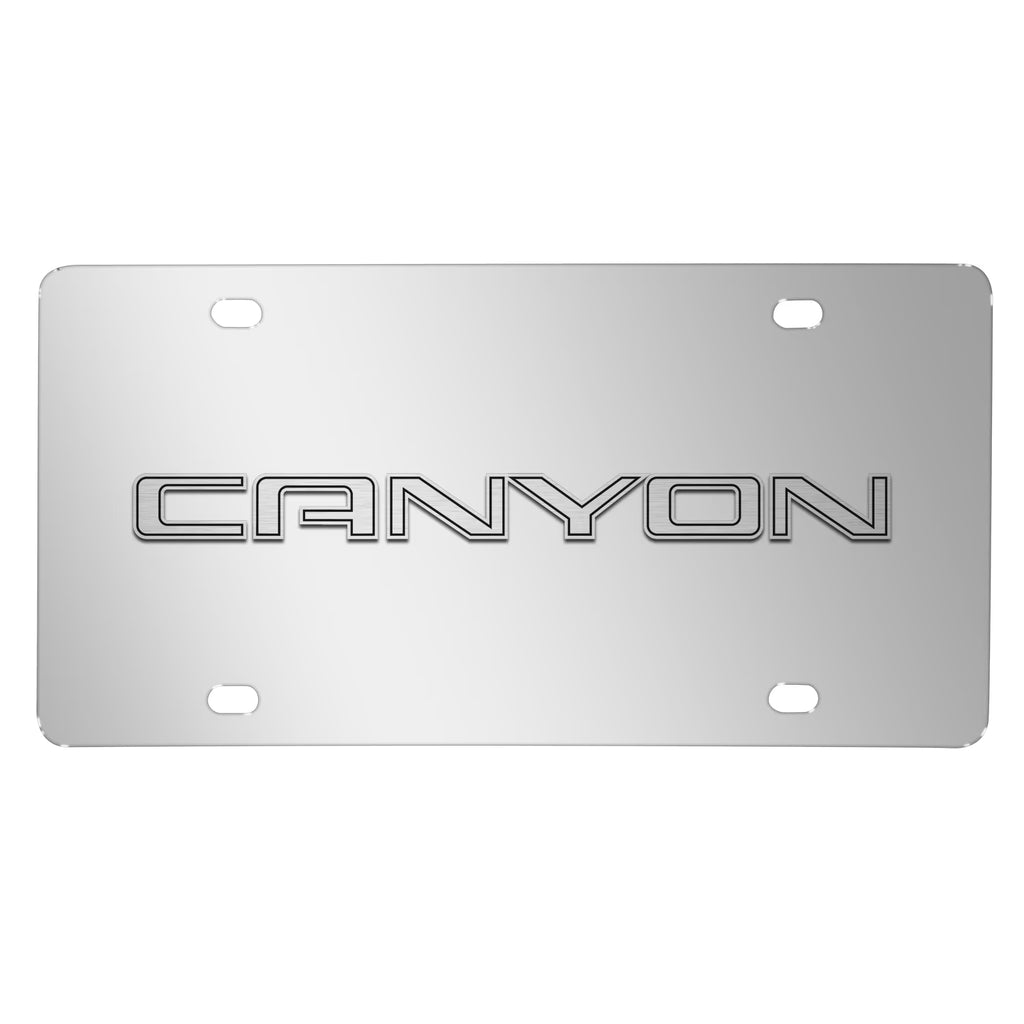 Chrome Stainless Steel License Plate A55142