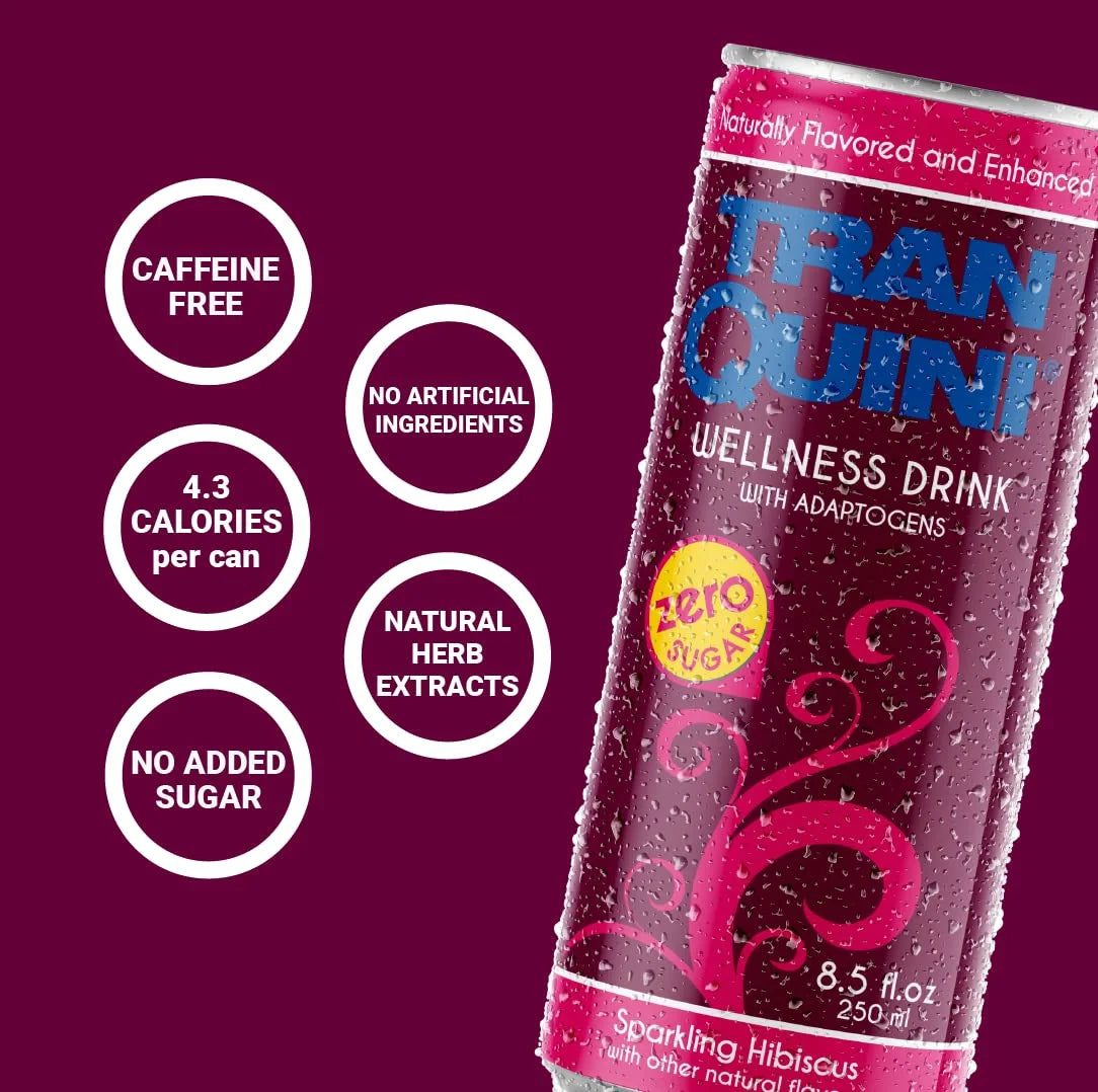 Hibiscus Sugar Free Sparkling Water 12 Pack (8.5 Fl Oz) V3980