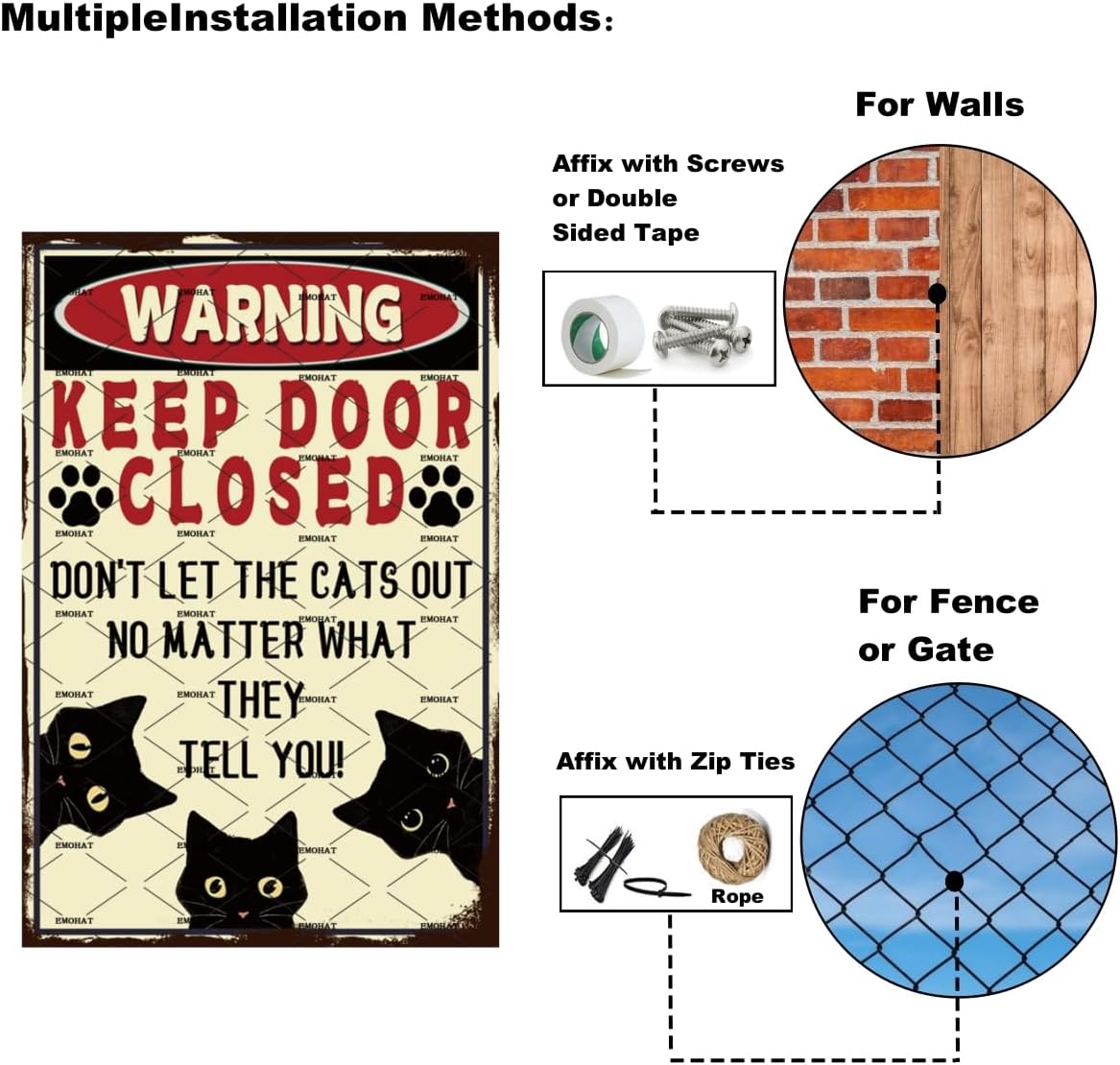 Metal Sign 8x12 Inch I784785
