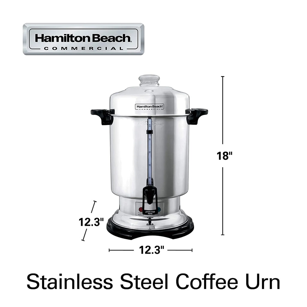 60 Cup Stainless Steel Coffee Urn U62997