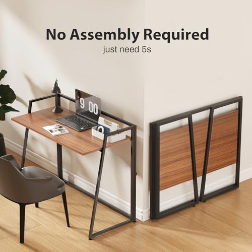 Black Small Folding Desk H7673
