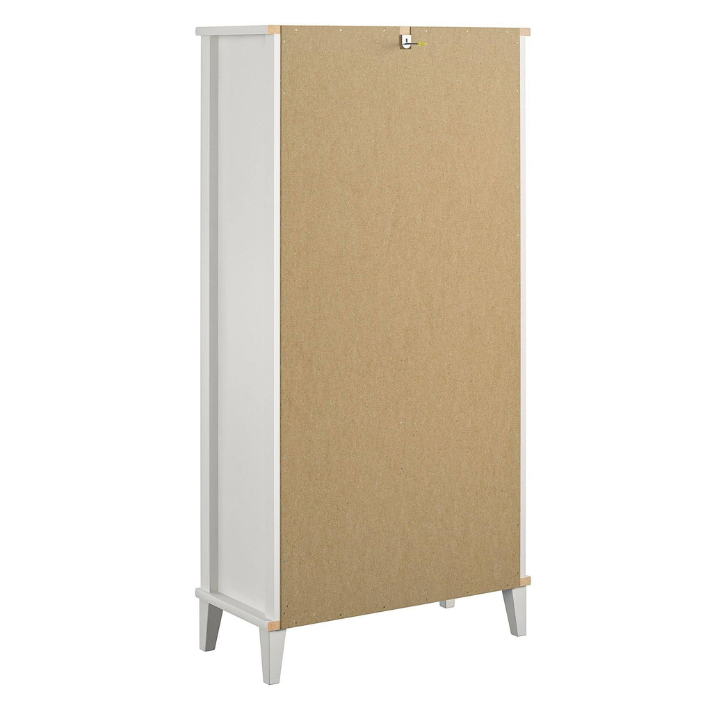 White Bookcase H8878