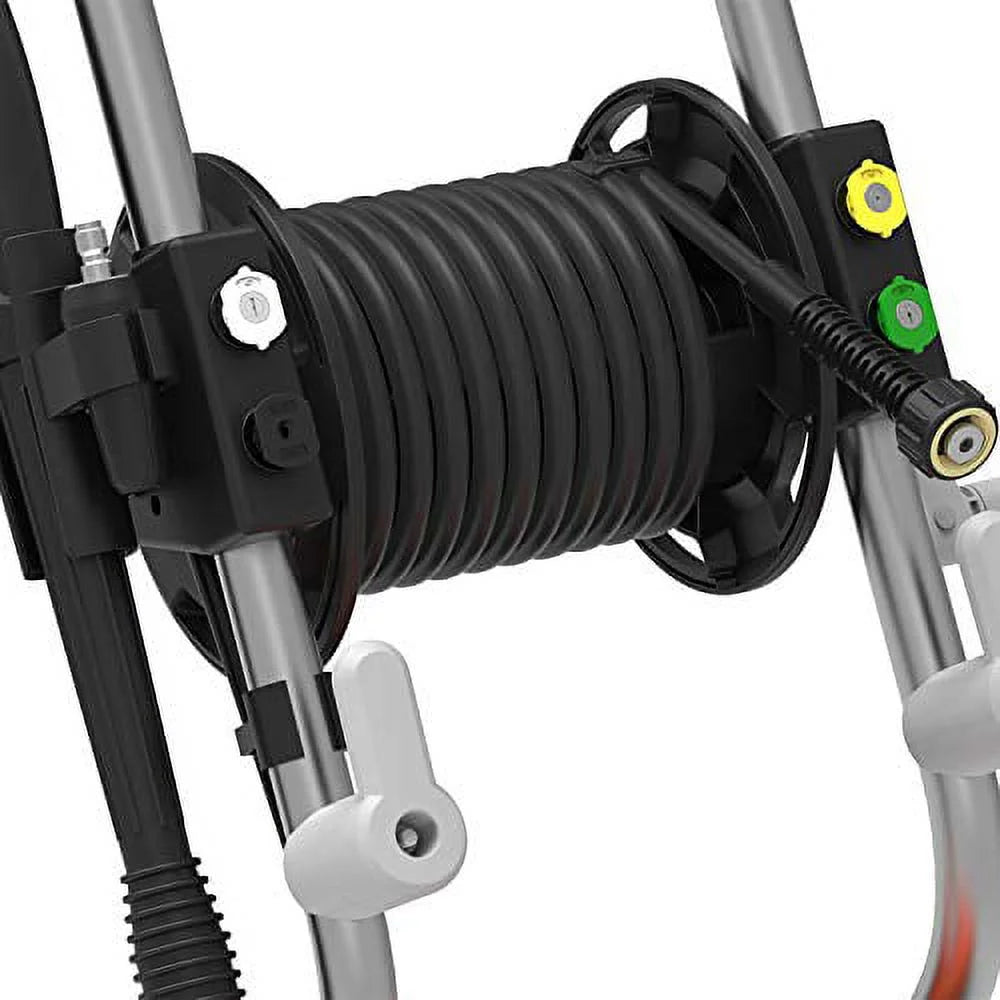 1.2 GPM 13 amp 2200 Psi Electric Pressure Washer with 25' Hose Reel V558275