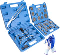 32PC Brake Tool Set Disc Brake Piston Caliper Compression Tool and Drum Brake Adjusting Tool Kit O137