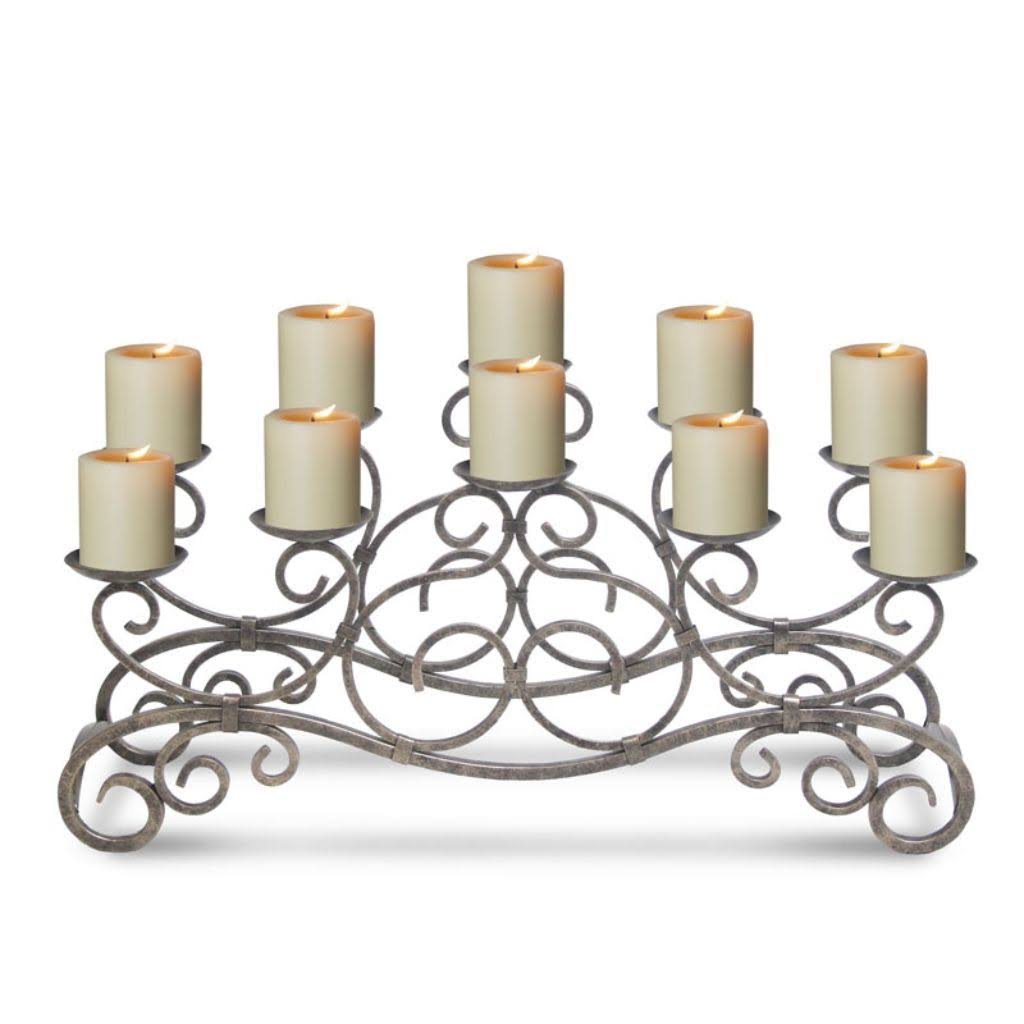 Distressed Bronze Candelabra S449266