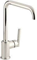 Polished Nickel Single Handle Swing Spout Kitchen Faucet T577987